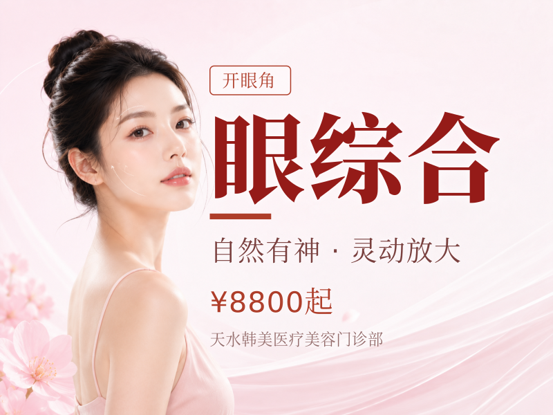 眼综合（双眼皮 + 开眼角）