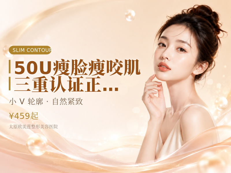 | 50U 瘦脸瘦咬肌 三重认证 正品可验