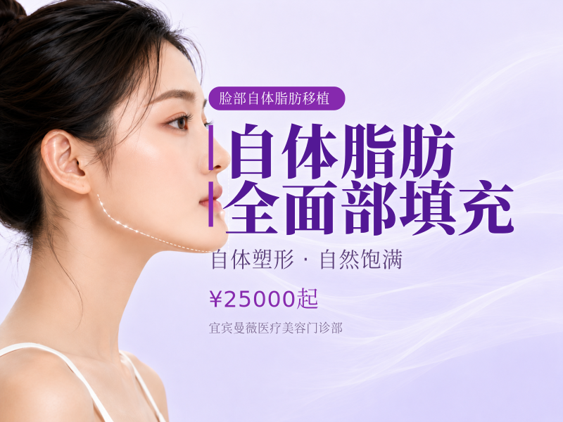 自体脂肪全面部填充