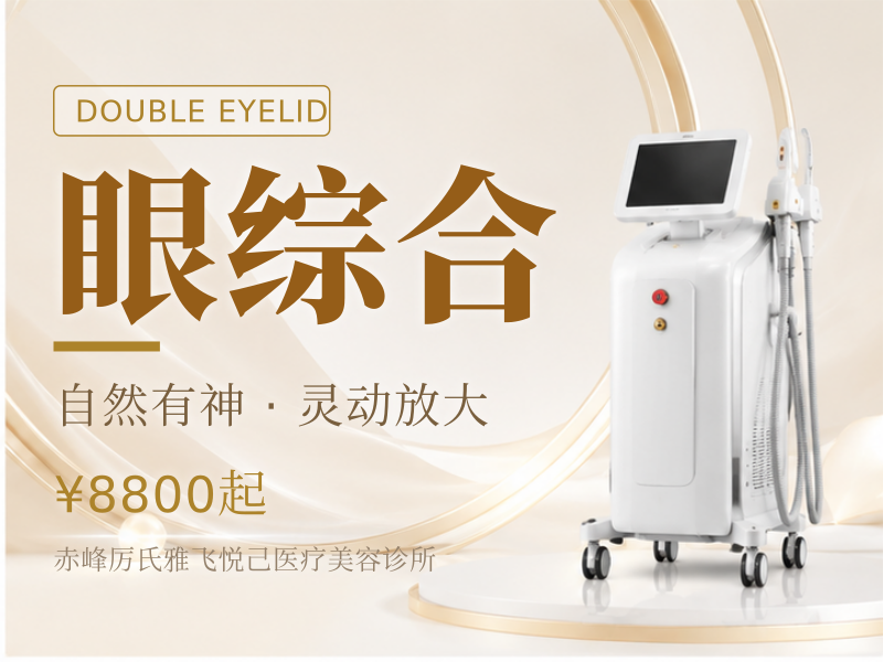 眼综合（双眼皮+开内眼角）