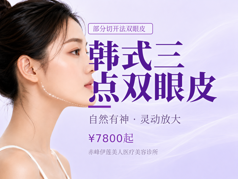 韩式三点双眼皮