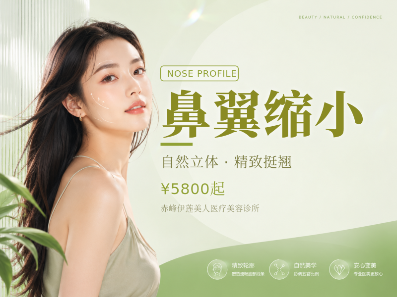 鼻翼缩小
