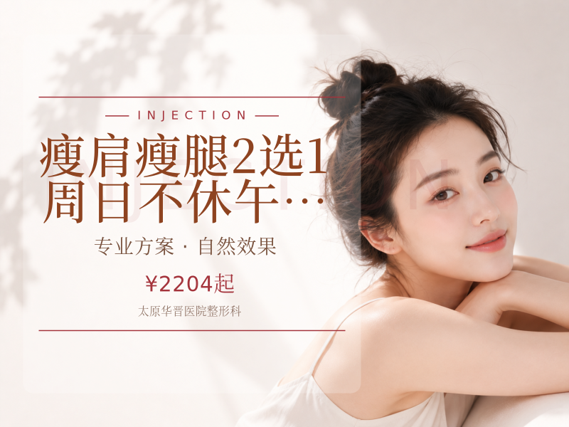瘦肩/瘦腿 2选1 | 周日不休 午间可约