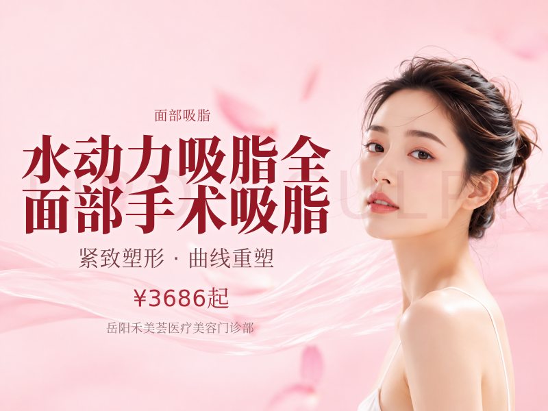 水动力吸脂全面部手术吸脂