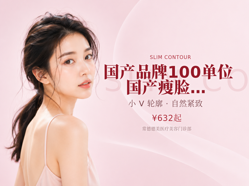 国产品牌 | 100单位 /国产瘦脸/咬肌/限首单/支持当面扫码