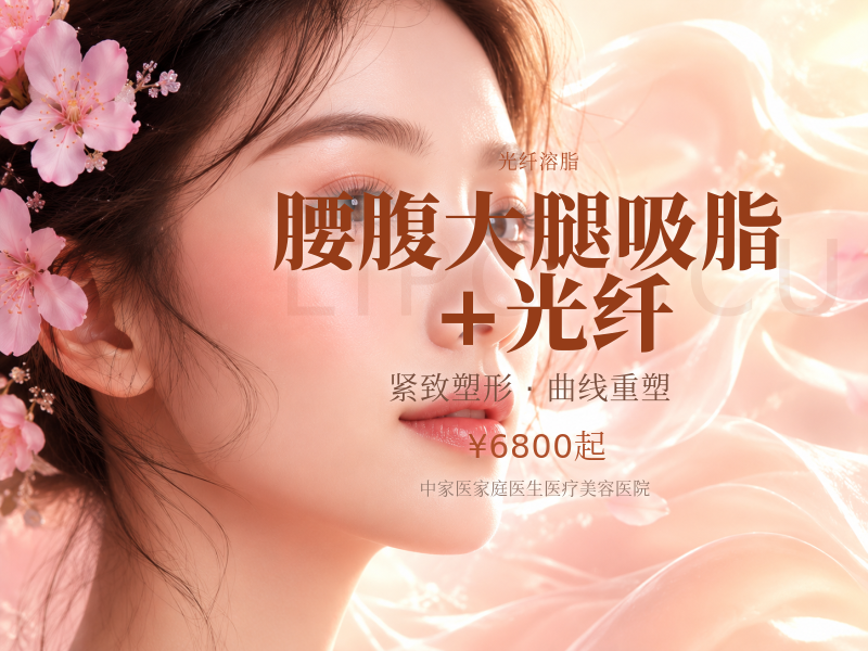 腰腹/大腿吸脂+光纤