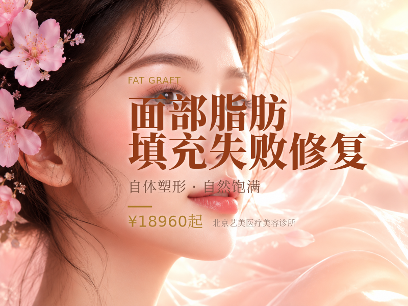 面部脂肪填充失败修复（单部位）