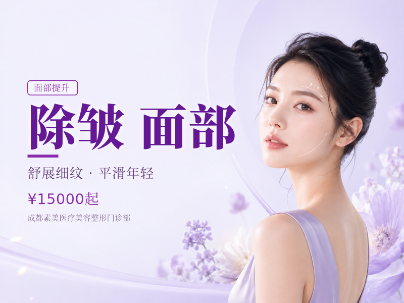 SMAS除皱术中下面部筋膜提升三部位任选