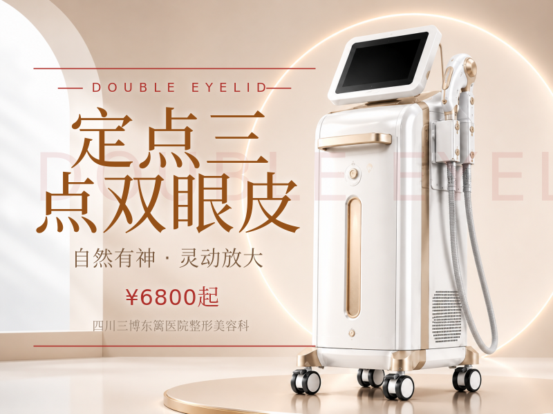 定点三点双眼皮