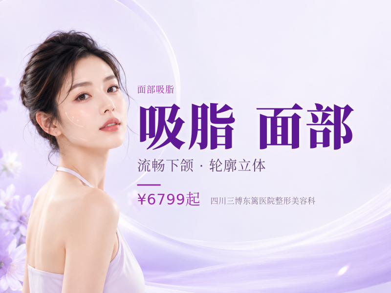 面部吸脂 - 面颊 / 双下巴 / 下颌缘 三选一 三级综合医院