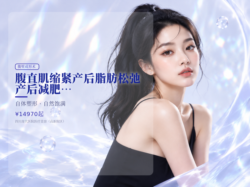腹直肌缩紧产后脂肪松弛/产后减肥肚皮松