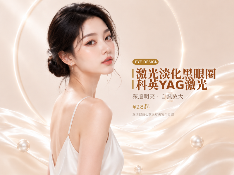 激光淡化黑眼圈|科英YAG激光