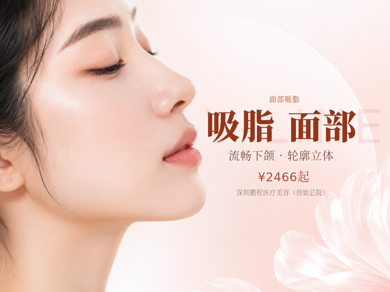 面部吸脂面部吸脂面颊|下颌缘|双下巴(3选1）