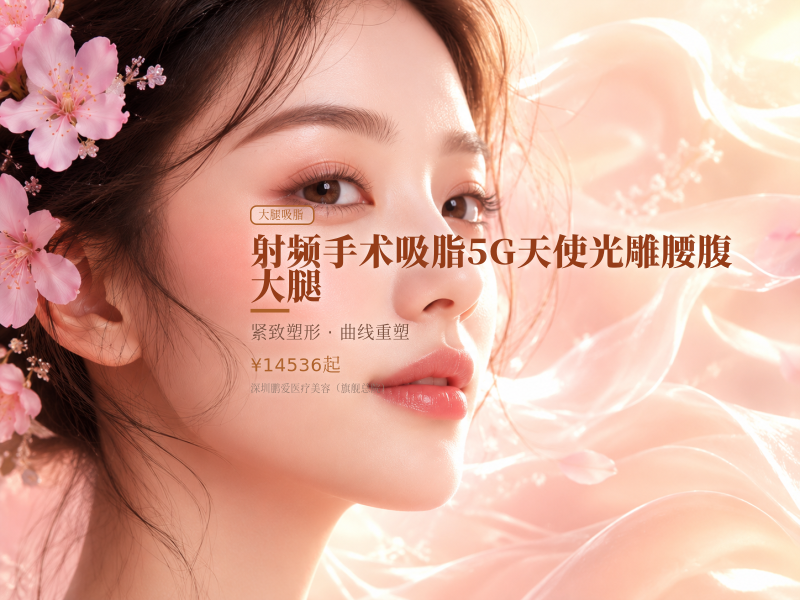 射频手术吸脂5G天使光雕腰腹|大腿(2选1)