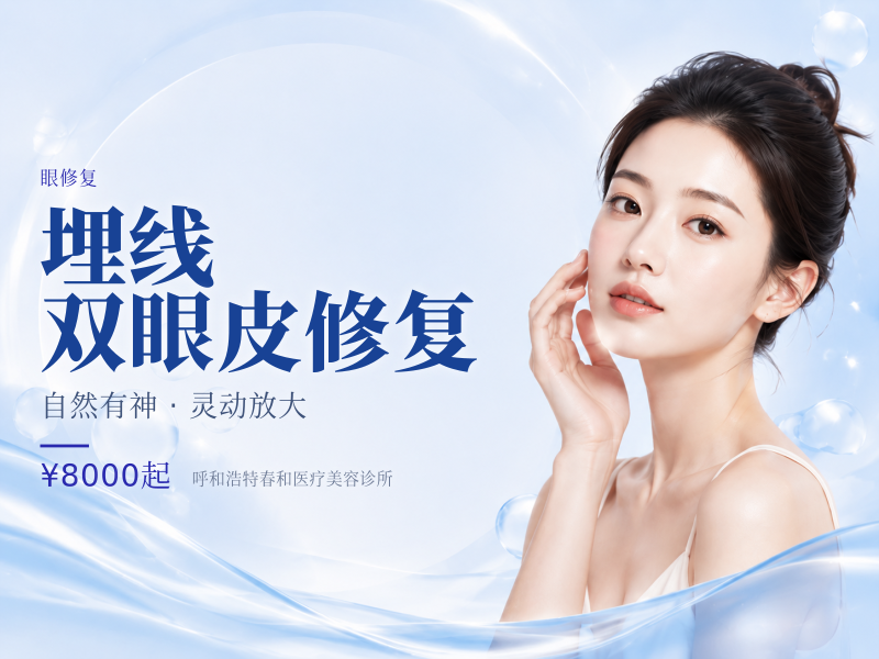 埋线双眼皮修复