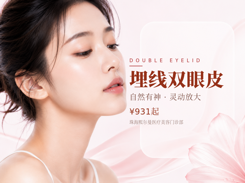 埋线双眼皮