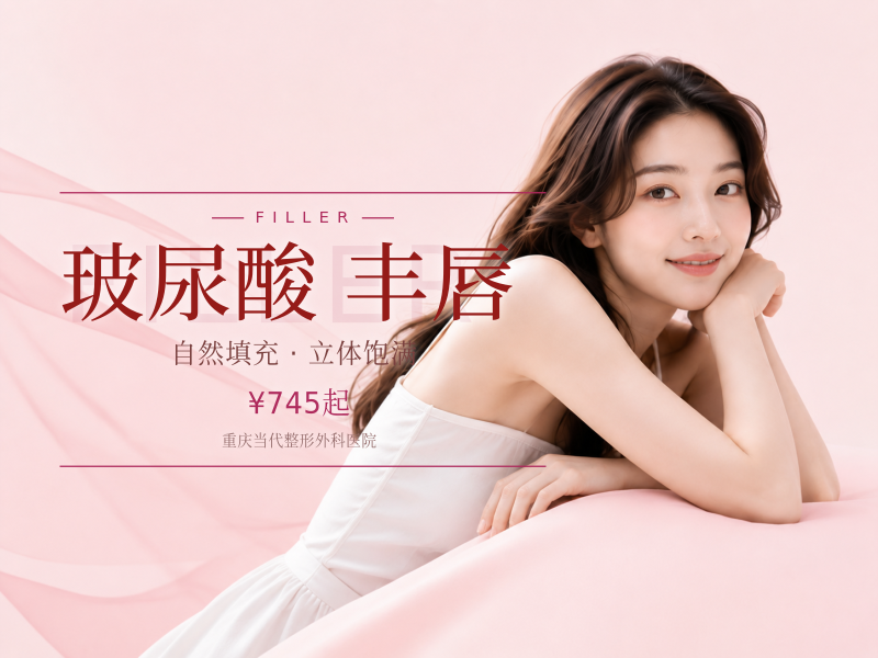 嘟嘟唇 玻尿酸丰唇美学填充唇形鼻唇沟
