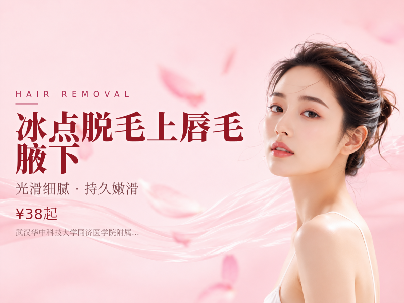 冰点脱毛上唇毛/腋下