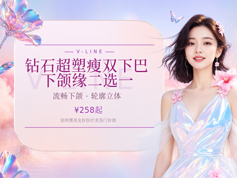 钻石超塑瘦双下巴/下颌缘二选一限新客