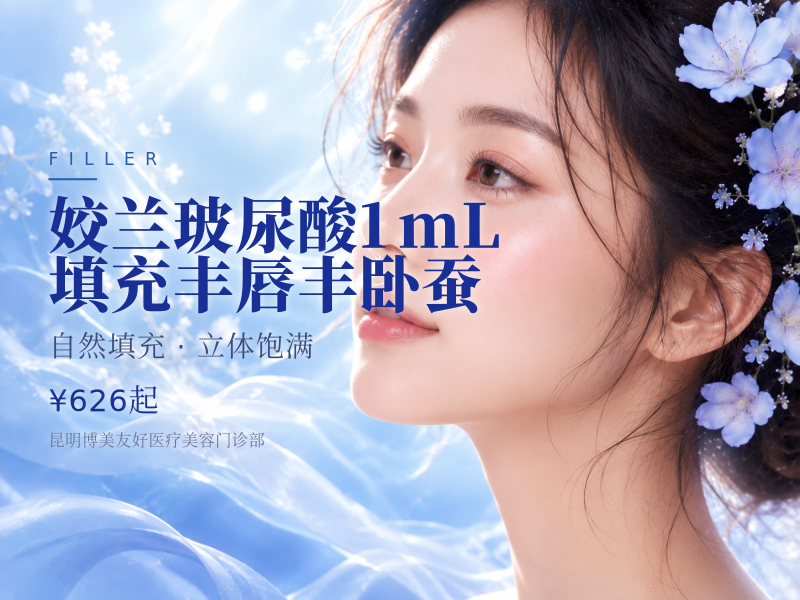 姣兰玻尿酸1mL 填充丰唇/丰卧蚕