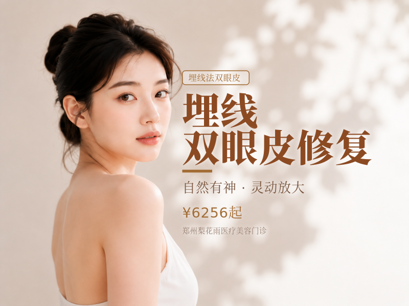 埋线双眼皮修复