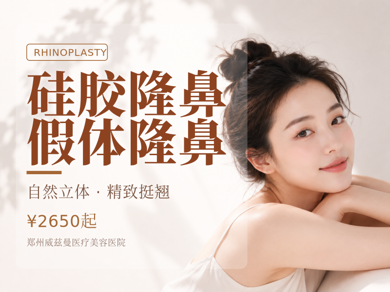 硅胶隆鼻 假体隆鼻 