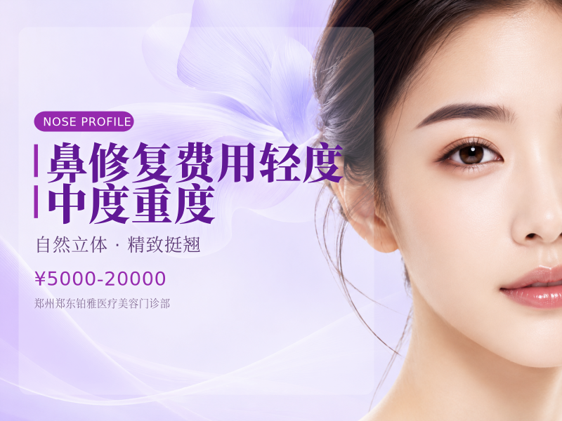 鼻修复费用轻度/中度/重度