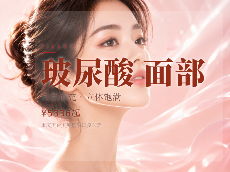 海魅玻尿酸 面部轮廓提升 深层填充|私信任选医师