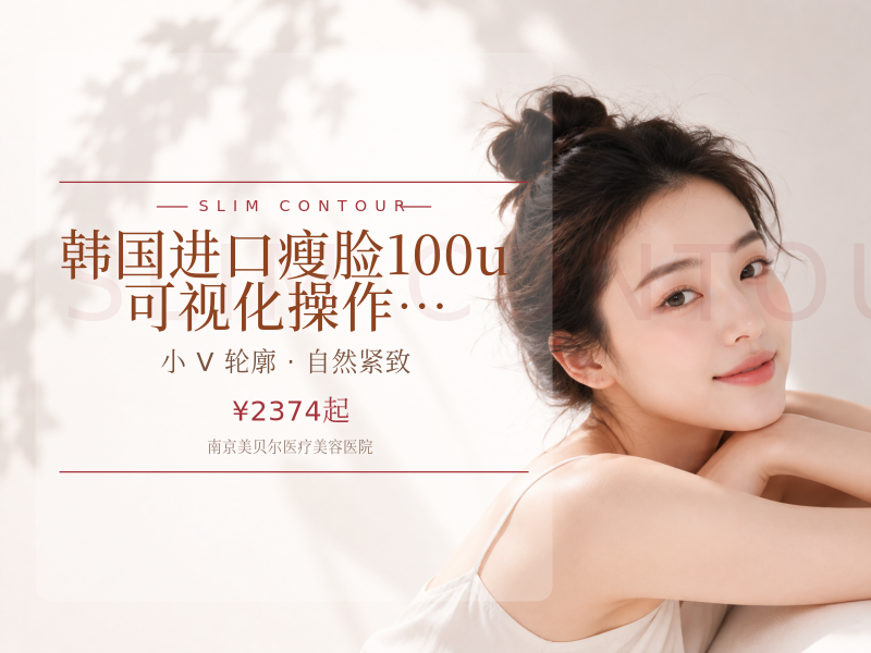 韩国进口瘦脸100u | 可视化操作 | 扫码验真