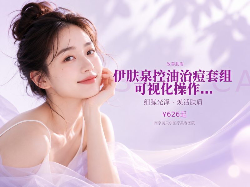 伊肤泉控油治痘套组 | 可视化操作 | 扫码验真
