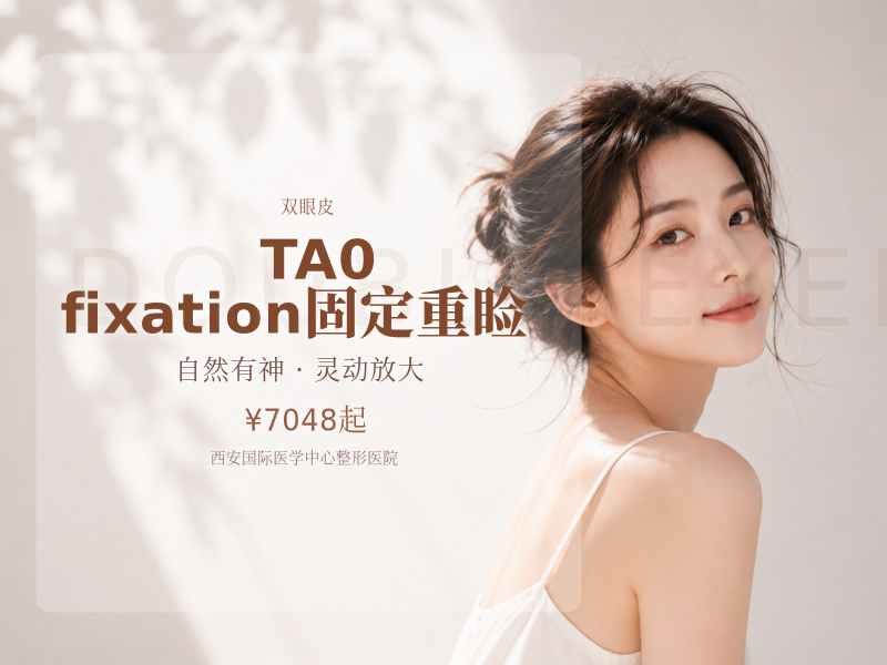 TA0 fixation固定重睑（全切+内眼角+去皮去脂+轻度肌力调整）
