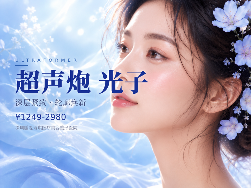 半岛黄金超声炮全模式四个头面部紧致提升+新人赠光子1次