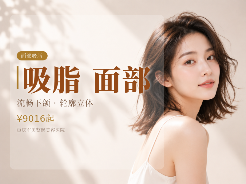 全面部吸脂+防馒化精雕★国家专利全国定制面颊/双下巴/下颌缘面雕