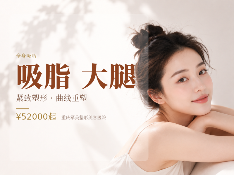 全身吸脂一口价送3D脂肪检测★大腿/腰腹/全身任选吸脂