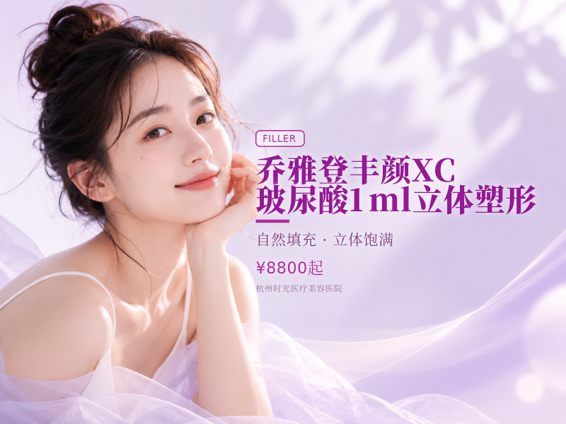 乔雅登丰颜XC玻尿酸1ml立体塑形