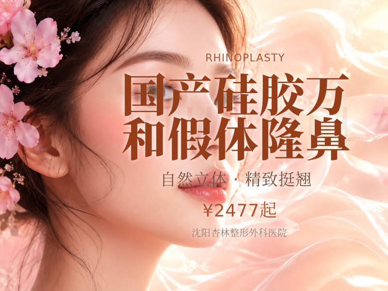 国产硅胶万和假体隆鼻