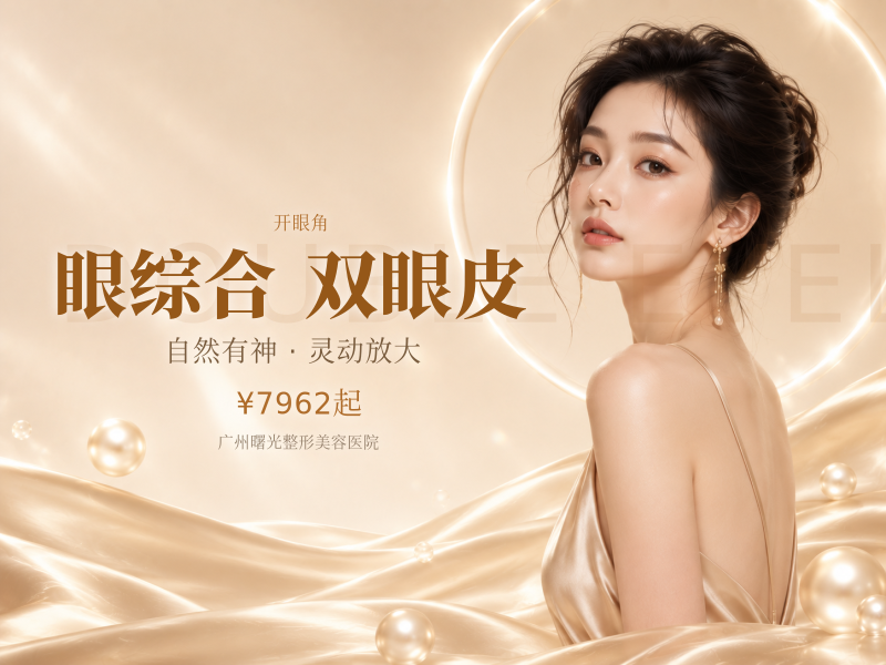 眼综合7项·切开双眼皮+开眼角套餐 眼部专利加持 大眼自然灵动