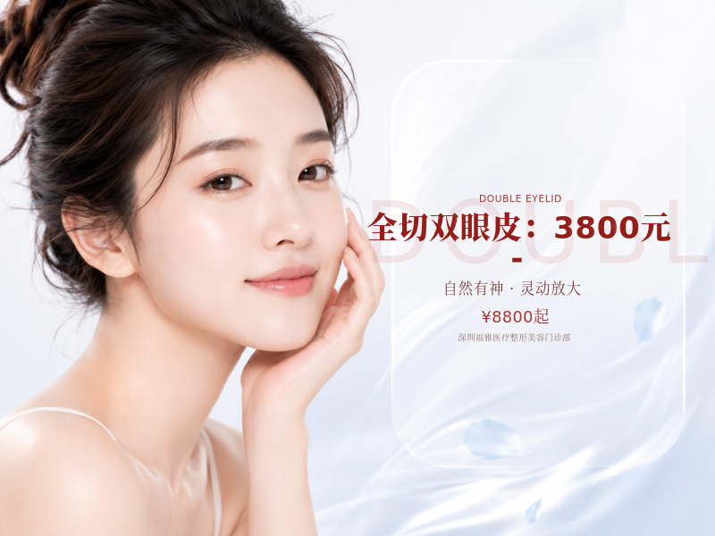 全切双眼皮（基础款）：3800元 -