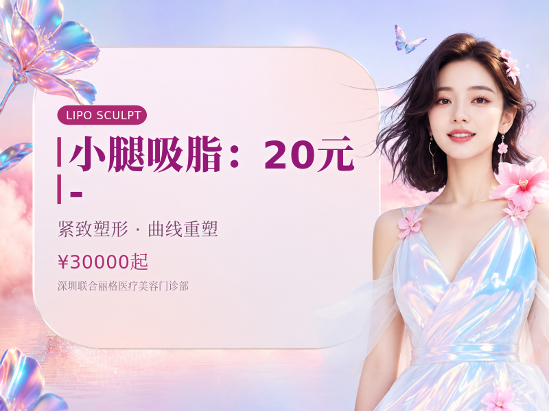 小腿吸脂：20元 -