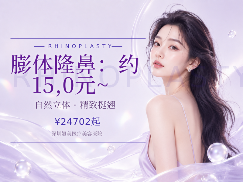 膨体隆鼻：约 15,0元 ~