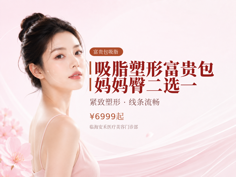 吸脂塑形｜富贵包｜妈妈臀｜二选一