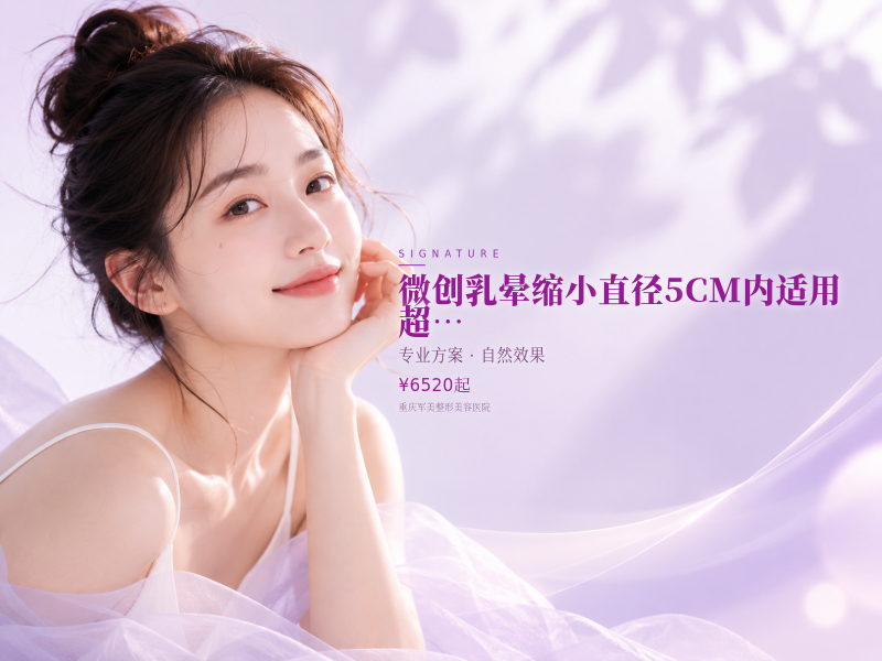 微创乳晕缩小直径5CM内适用/超出范围建议私信后拍单