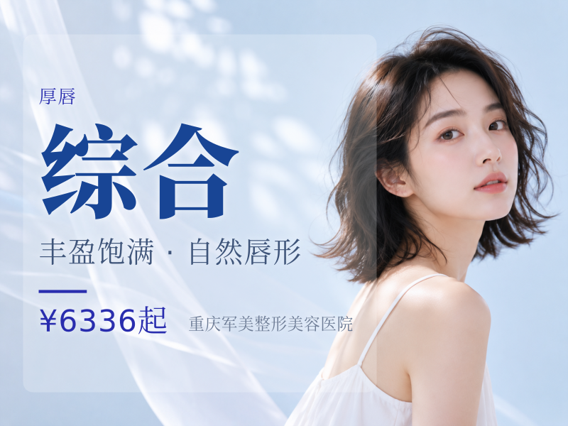 唇部综合改善适合于M唇/嘴角上扬/上唇珠/厚唇改薄