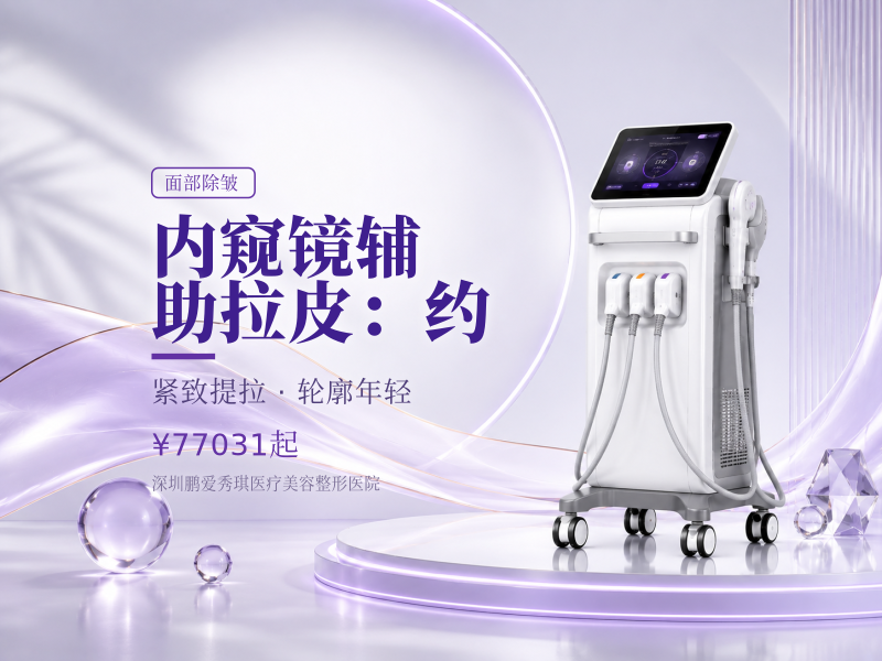 内窥镜辅助拉皮：约