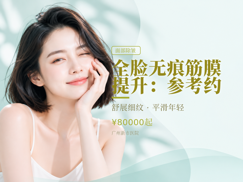 全脸无痕筋膜提升：参考约