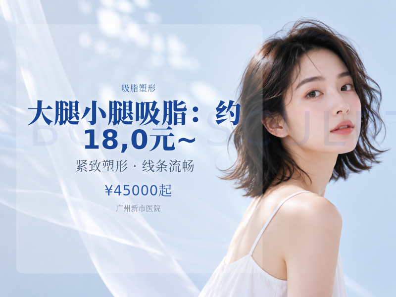 大腿/小腿吸脂：约 18,0元 ~