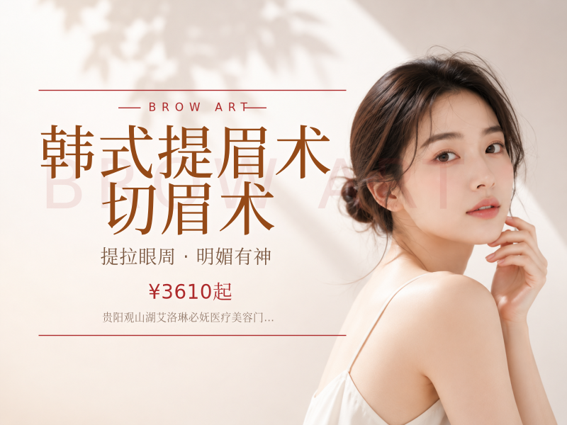 韩式提眉术/切眉术