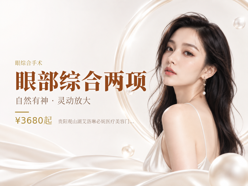 眼部综合两项（切开双眼皮+开眼角）