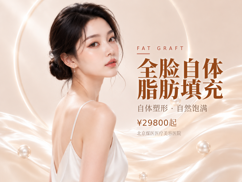全脸自体脂肪填充（多部位联合凹陷改善）