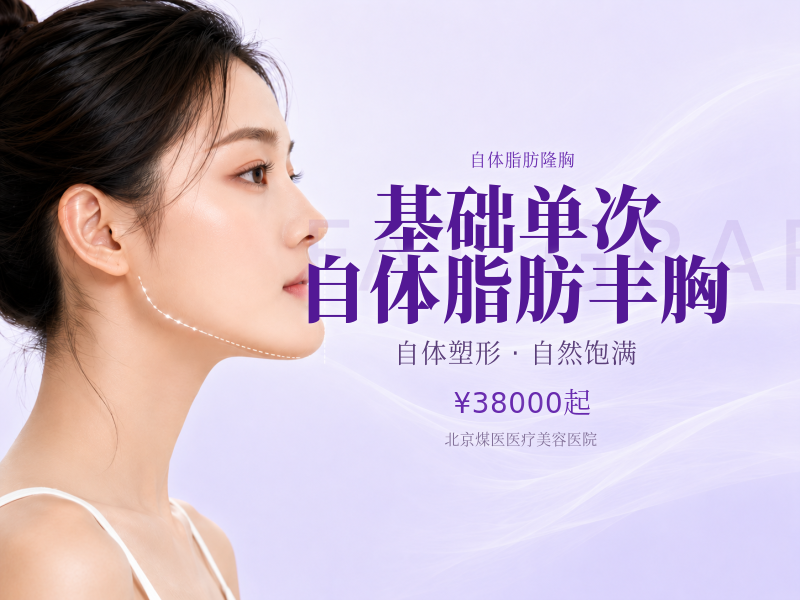 基础单次自体脂肪丰胸